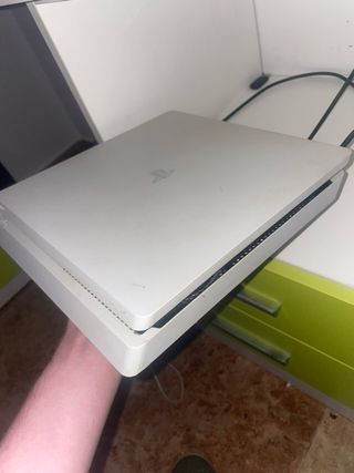 PS4 Slim Minecraft Incluido Blanca