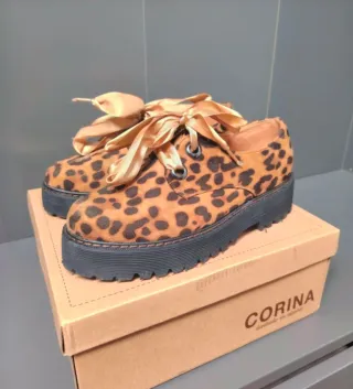 Zapatos Corina Animal Print Talla 38