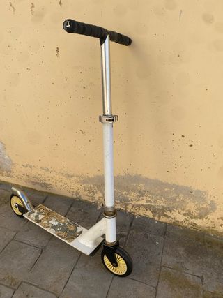 Patinete infantil blanco