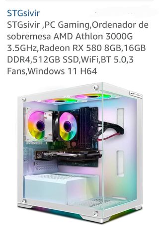 Ordenador Gamer Blanco