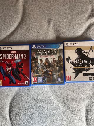 Spider-Man 2, Assassin's Creed y Ghost of tsushima