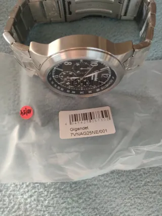 Reloj Gigandet Caballero Acero Negro