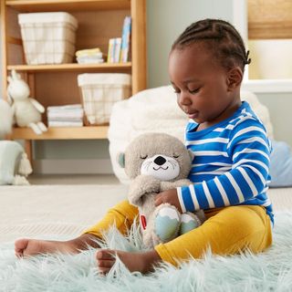 Fisher-Price Schlummer Otter Kuscheltier mit Atemb