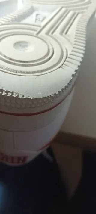 Zapatillas Nike Air Force 1 Blancas Rojas