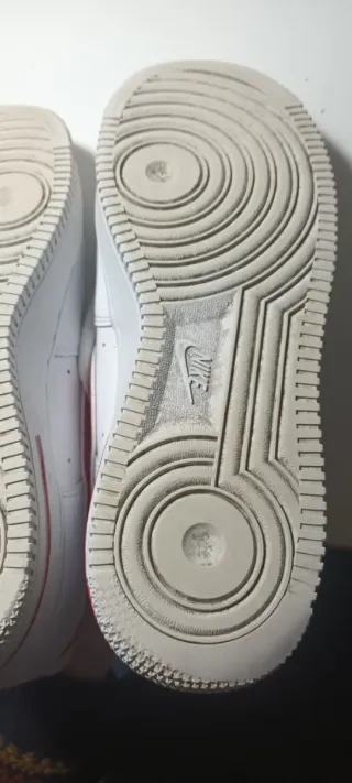 Zapatillas Nike Air Force 1 Blancas Rojas