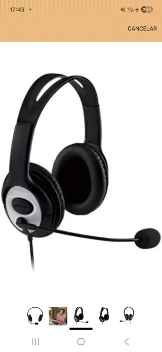Microsoft LifeChat LX-3000 auriculares con micrófo