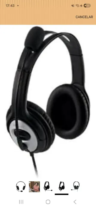 Microsoft LifeChat LX-3000 auriculares con micrófo