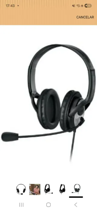 Microsoft LifeChat LX-3000 auriculares con micrófo