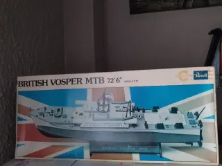Maqueta Barco Revell British Vosper MTB 72'6
