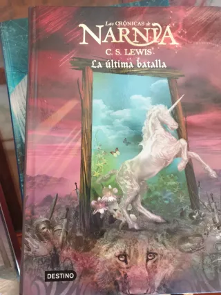 Lote de libros "las crónicas de narnia"