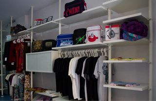 Sistema de almacenaje abierto blanco