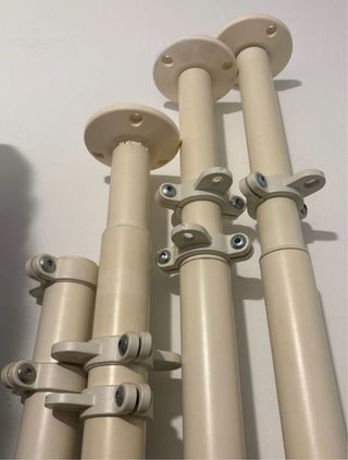 Sistema de almacenaje abierto blanco