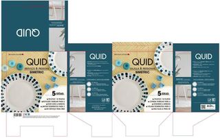 Quid Simetric Vajilla Porcelana 18 Pieces -6 Peopl