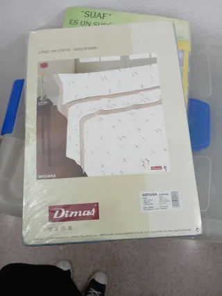 Juego de sábanas de cama 90cm