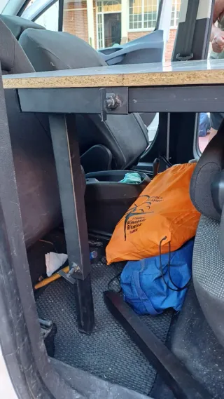 Mueble camper ford tourneo courier