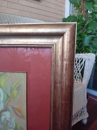 Cuadro magnolias blancas