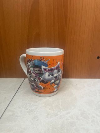 Tazza con disegno gattini