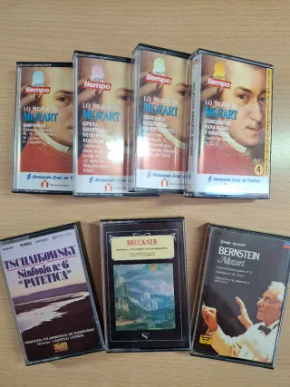 7 Cintas Cassette Música Clásica