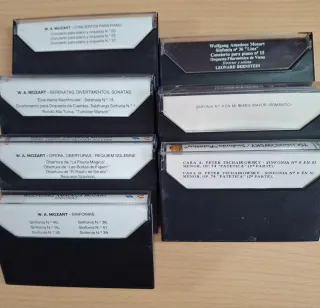 7 Cintas Cassette Música Clásica
