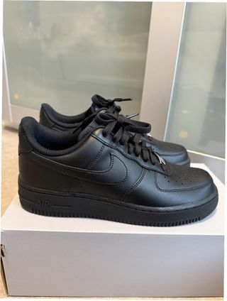 Nike Air Force 1 Low '07 Negras Talla 45