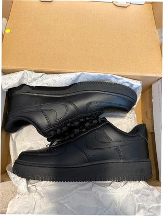 Nike Air Force 1 Low '07 Negras Talla 45