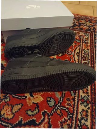 Nike Air Force 1 Low '07 Negras Talla 45