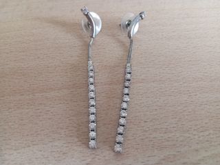 Orecchini pendenti con strass