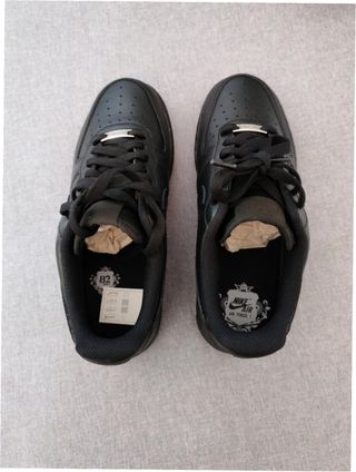 Nike Air Force 1 Low '07 Negras Talla 42