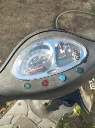 Kymco Vitality 50 Scooter Negro