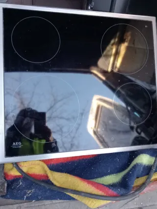 Placa de inducción AEG como nueva