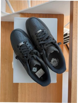 Nike Air Force 1 Low '07 Negras Talla 41