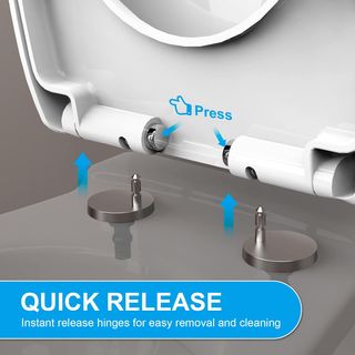 Ibergrif M41002 Tapa wc, Asiento de Inodoro de Cie