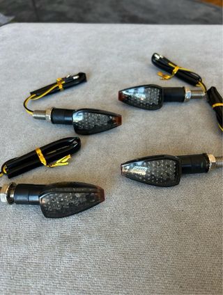 4 Intermitentes led Homologados moto quad NUEVOS
