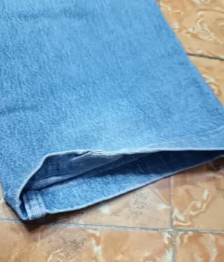 Vaqueros Levi's 501 Rectos Azul Claro 00s