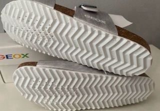 Sandalias Geox Plata Nuevas