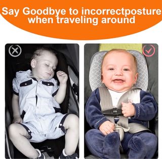 Almohada Bebé 2 en 1 Viaje Kakiblin