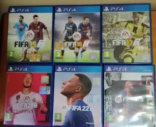 Lote 6 Juegos FIFA PS4