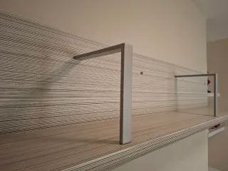 Estantería larga dormitorio