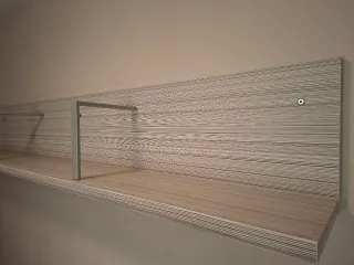 Estantería larga dormitorio