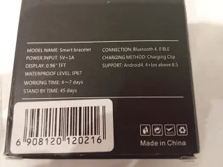 Smart Band 6 Genérica Negra. Nones Xiaomi.