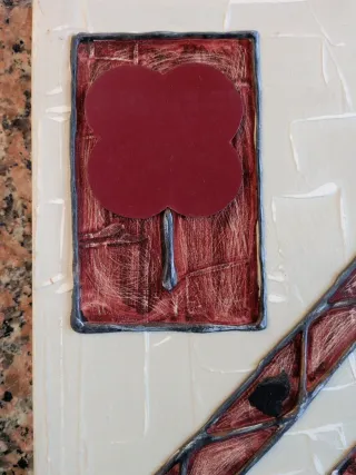 Cuadros de relieve madera y papel