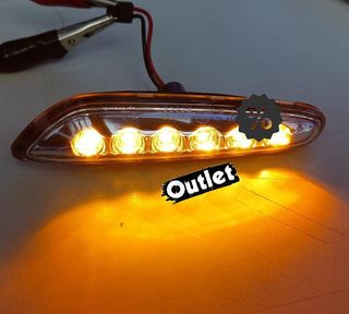 KJ INTERMITENTES BMW E46 01-05 LATERALES LED CROMADO R018081