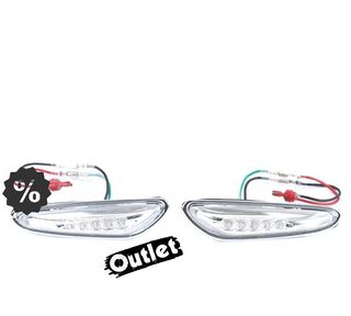 KJ INTERMITENTES BMW E46 01-05 LATERALES LED CROMADO R018081