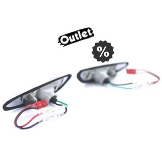 KJ INTERMITENTES BMW E46 01-05 LATERALES LED CROMADO R018081