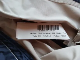 Gabardina Massimo Dutti Beige Talla XS