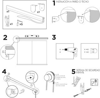 Blindecor Ara | Estor enrollable translúcido liso