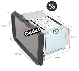 KJ RADIO GPS ANDROID 10 VW SEAT SKODA M010056L1