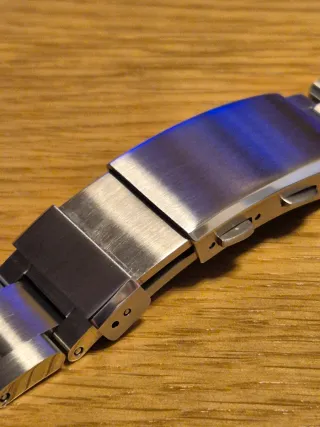 Cadena de reloj Oyster 20mm con cierre extensible