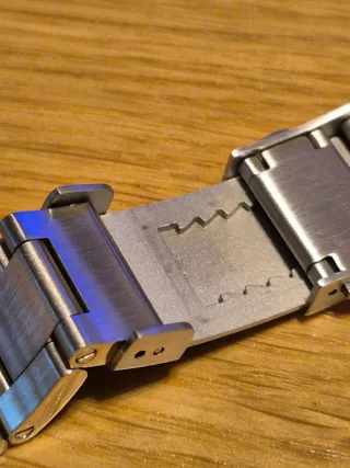 Cadena de reloj Oyster 20mm con cierre extensible