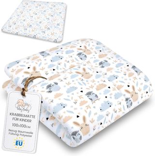 Totsy Baby Alfombra Bebe Acolchada Plegable - Mant